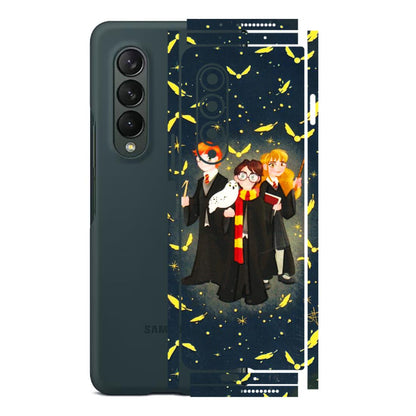Samsung M/F/Note/Flip and C Phone Skins (All Models) - Harry Potter - 3D Embossed Finish (L-183) Samsung Galaxy Z Fold 3