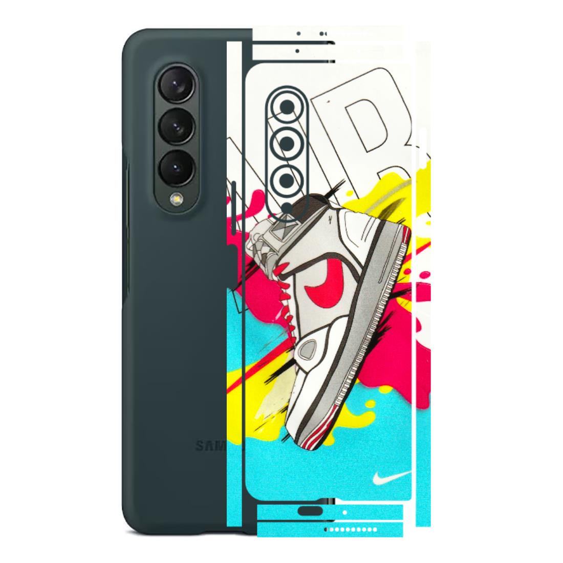 Samsung M/F/Note/Flip and C Phone Skins (All Models) - Sneaker - 3D Embossed Finish (L-207) Samsung Galaxy Z Fold 3