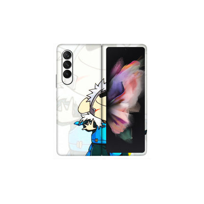 Samsung M/F/Note/Flip and C Phone Skins (All Models) - Angry Young Shinchan - 3D Embossed Finish (L-226) Samsung Galaxy Z Fold 3