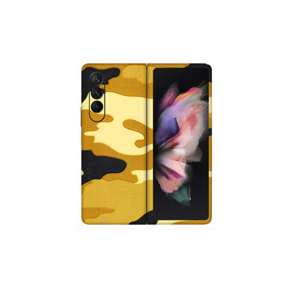 Samsung M/F/Note/Flip and C Phone Skins (All Models) - Indian Camo - 3D Embossed Finish (L-228) Samsung Galaxy Z Fold 3