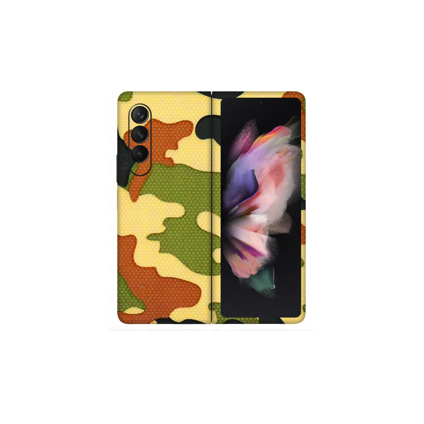 Samsung M/F/Note/Flip and C Phone Skins (All Models) - Indian Military - 3D Embossed Finish (L-234) Samsung Galaxy Z Fold 3