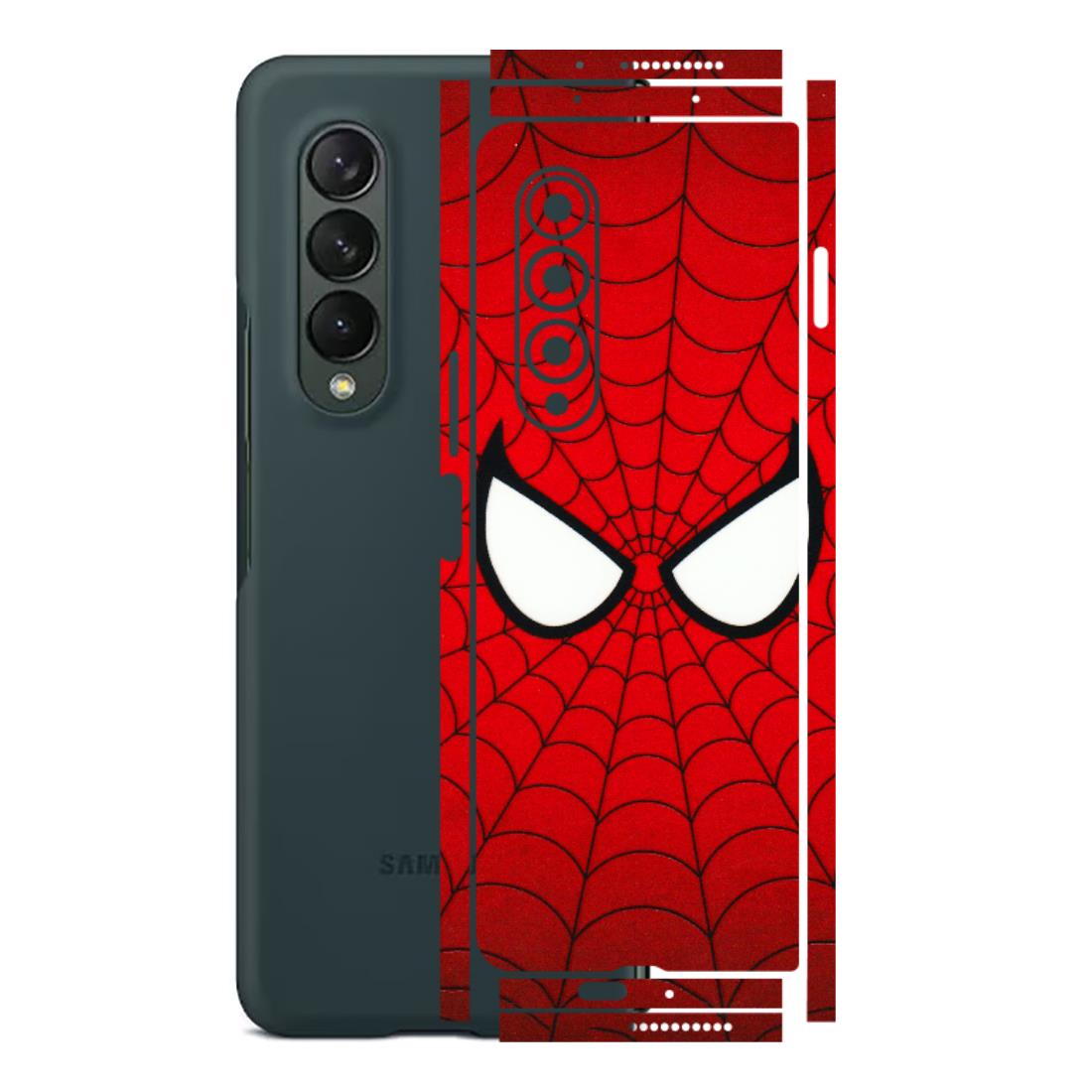 Samsung M/F/Note/Flip and C Phone Skins (All Models) - Spidey Eyes - 3D Embossed Finish (L-257) Samsung Galaxy Z Fold 3