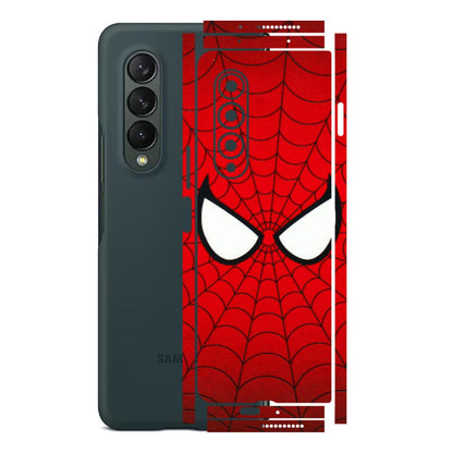 Samsung M/F/Note/Flip and C Phone Skins (All Models) - Spidey Eyes - 3D Embossed Finish (L-257) Samsung Galaxy Z Fold 3