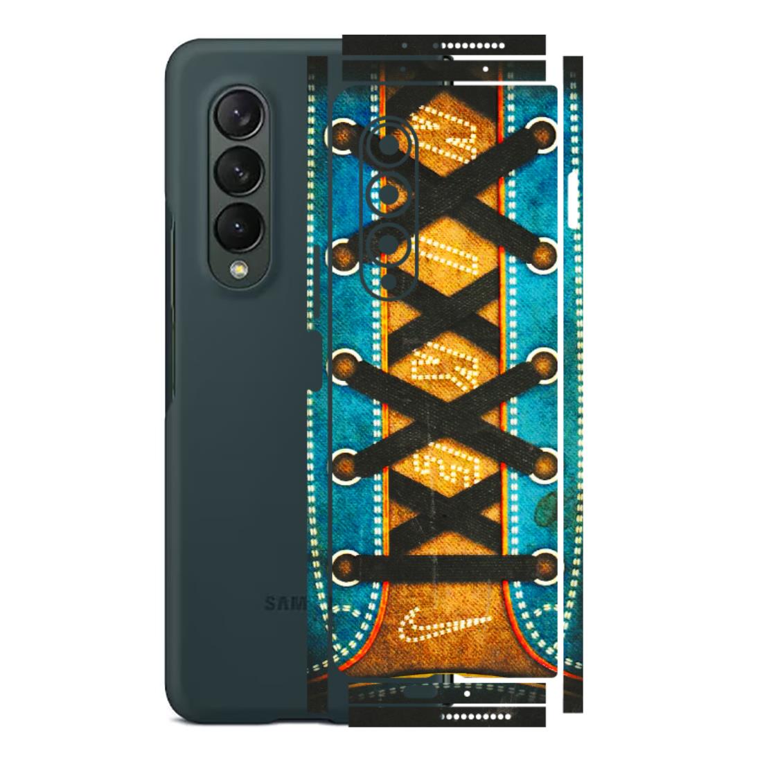 Samsung M/F/Note/Flip and C Phone Skins (All Models) - Sneakers Lover Nike - 3D Embossed Finish (L-262) Samsung Galaxy Z Fold 3