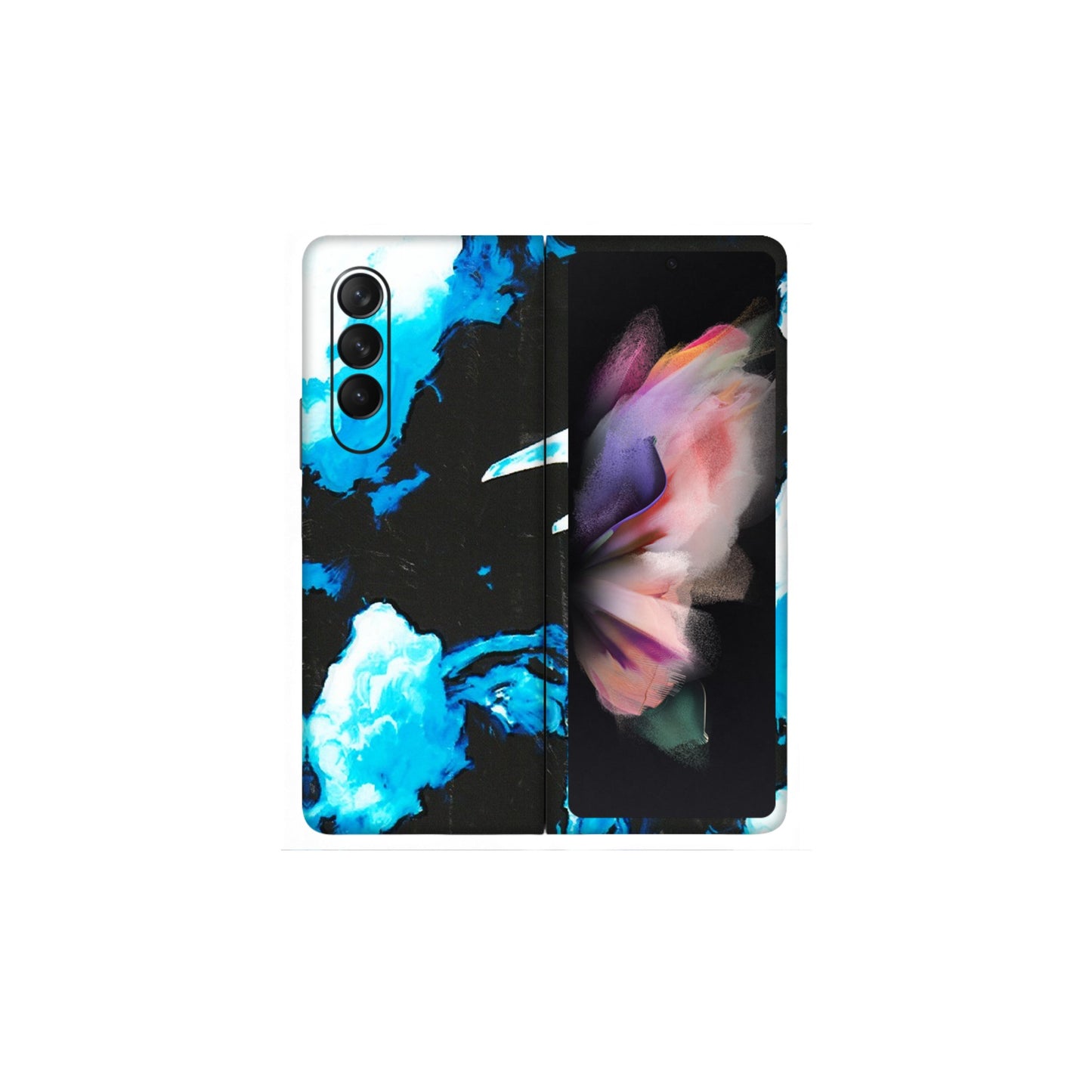 Samsung M/F/Note/Flip and C Phone Skins (All Models) - Travel In Airline - 3D Embossed Finish (L-264) Samsung Galaxy Z Fold 3