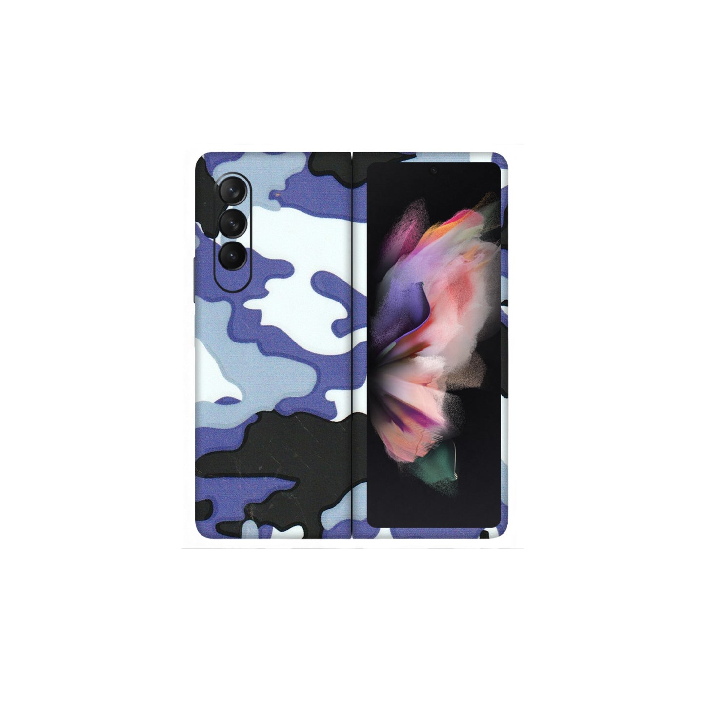 Samsung M/F/Note/Flip and C Phone Skins (All Models) - Powerfull Military Camoflauge - 3D Embossed Finish (L-49) Samsung Galaxy Z Fold 3