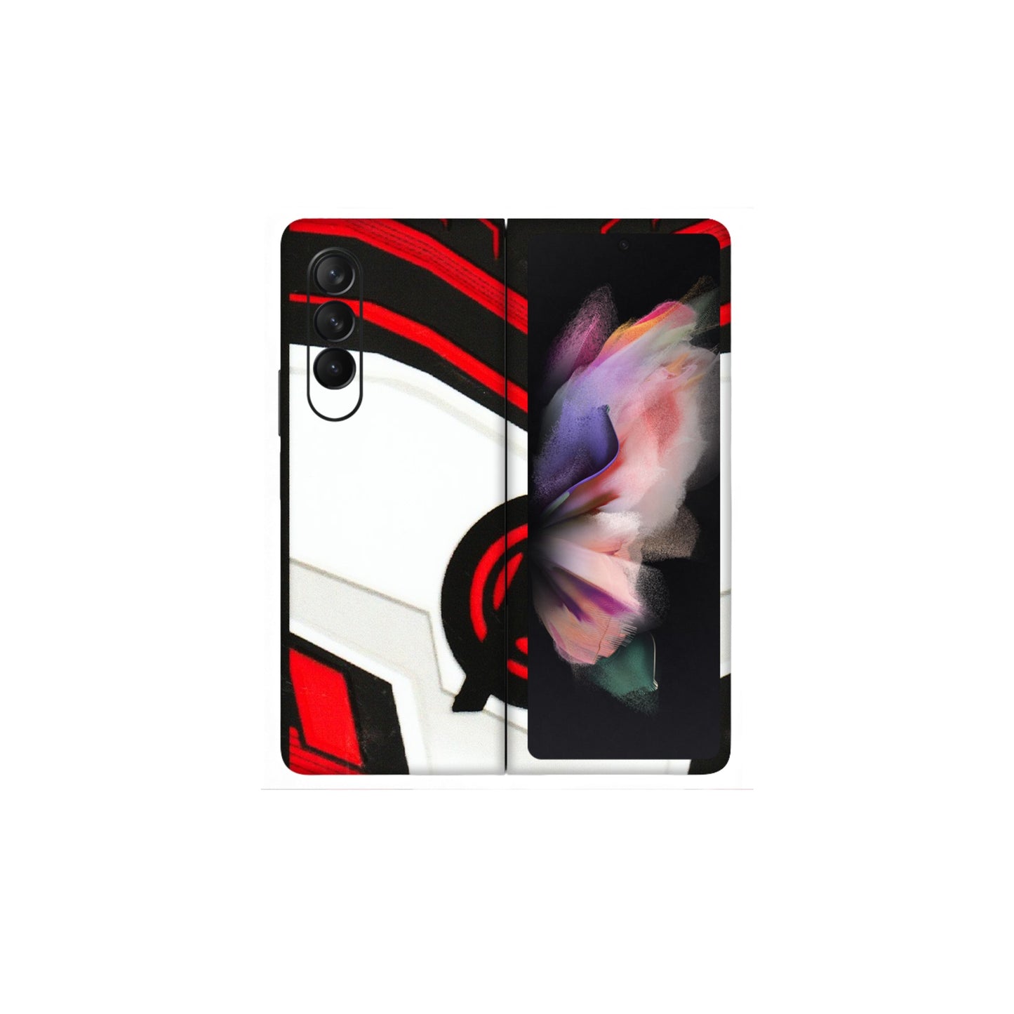 Samsung M/F/Note/Flip and C Phone Skins (All Models) - Avengers Logo - 3D Embossed Finish (L-55) Samsung Galaxy Z Fold 3