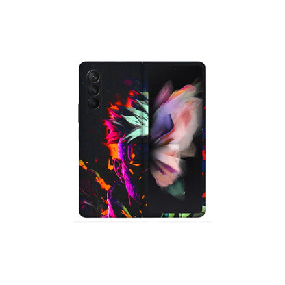 Samsung M/F/Note/Flip and C Phone Skins (All Models) - Anime Cool Character - 3D Embossed Finish (L-59) Samsung Galaxy Z Fold 3