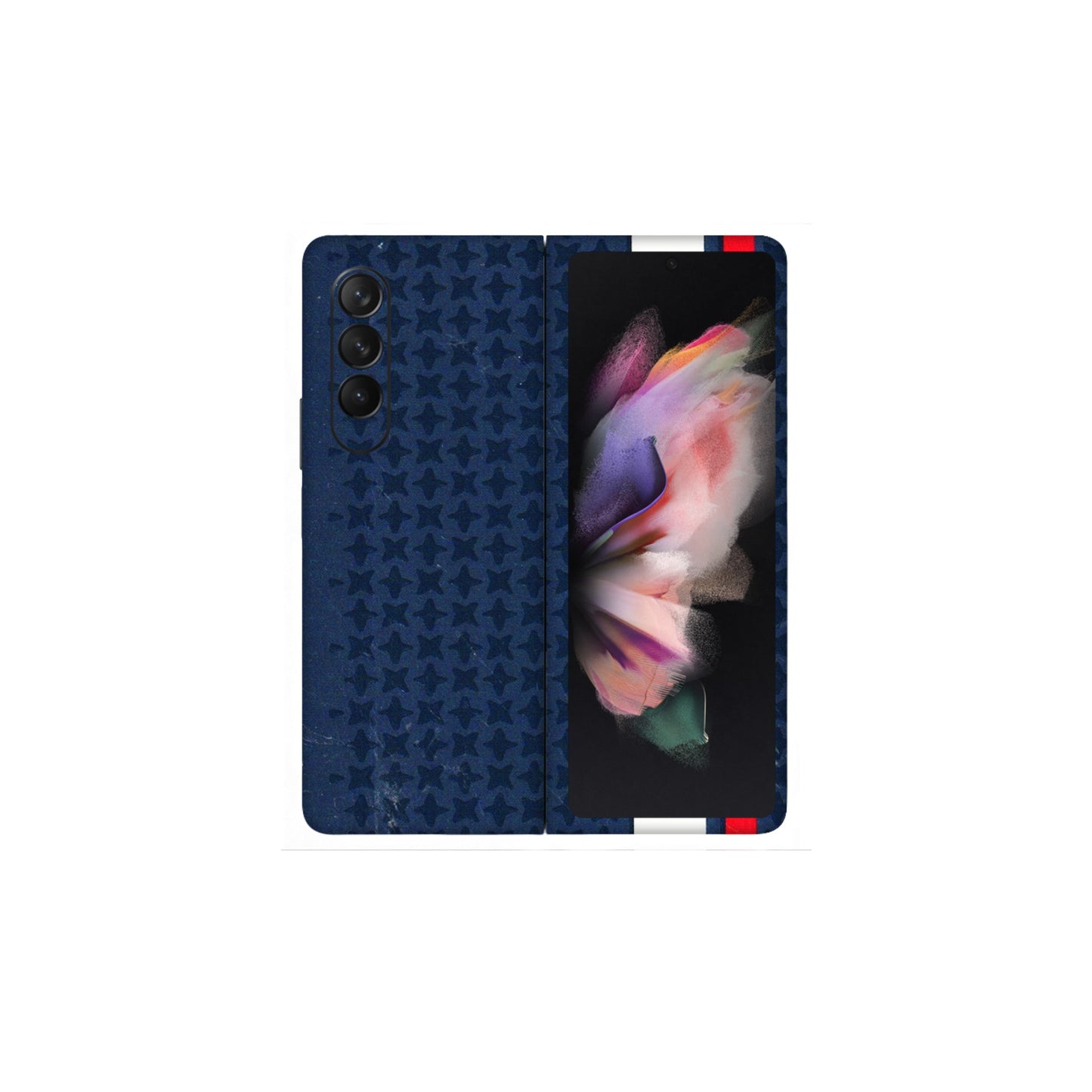 Samsung M/F/Note/Flip and C Phone Skins (All Models) - US POLO Designer Brand - 3D Embossed Finish (L-65) Samsung Galaxy Z Fold 3