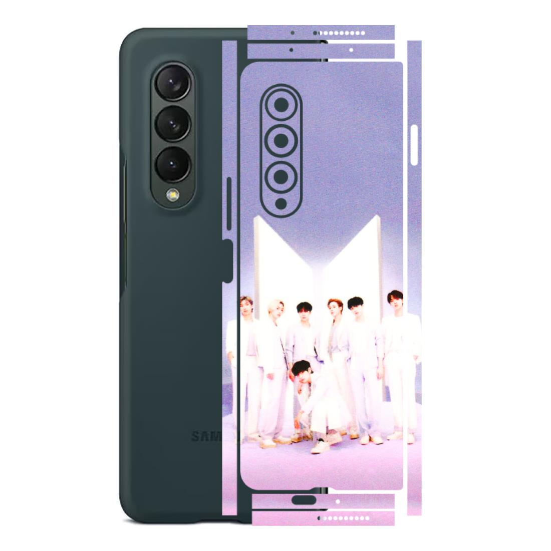 Samsung M/F/Note/Flip and C Phone Skins (All Models) - BTS - 3D Embossed Finish (L-94) Samsung Galaxy Z Fold 3