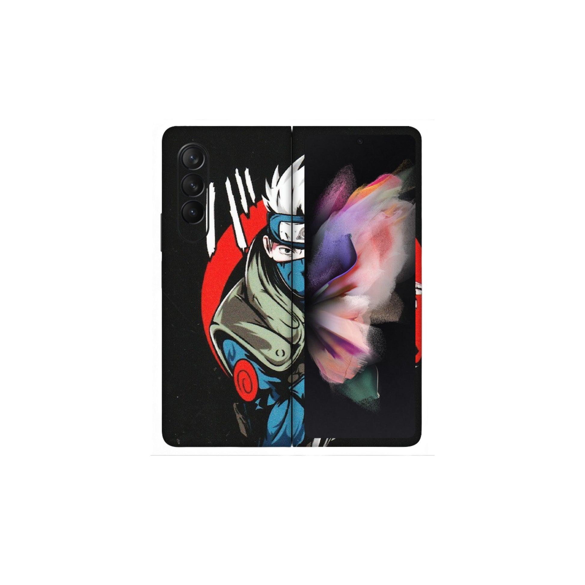 Samsung M/F/Note/Flip and C Phone Skins (All Models) - Naruto Kakashi Hatake Killer - Matte Finish (M-114) Samsung Galaxy Z Fold 3