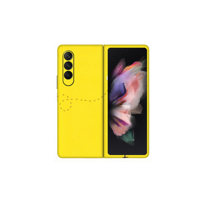 Samsung M/F/Note/Flip and C Phone Skins (All Models) - Dream Is Nothing Without Action - Matte Finish (M-138) Samsung Galaxy Z Fold 3