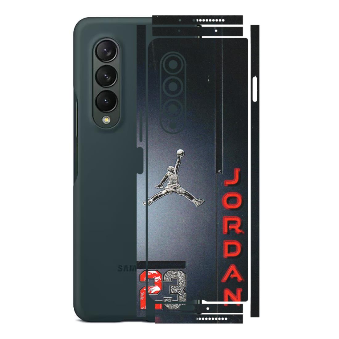 Samsung M/F/Note/Flip and C Phone Skins (All Models) - Jordan Lover 23 - Matte Finish (M-151) Samsung Galaxy Z Fold 3