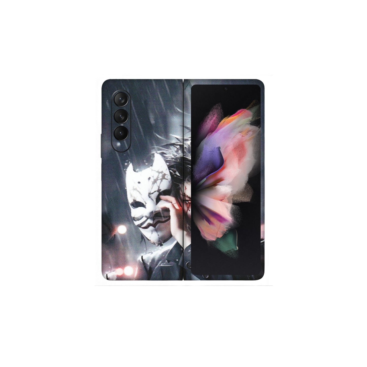 Samsung M/F/Note/Flip and C Phone Skins (All Models) - Kimestsu No Yaiba Anime - Matte Finish (M-154) Samsung Galaxy Z Fold 3