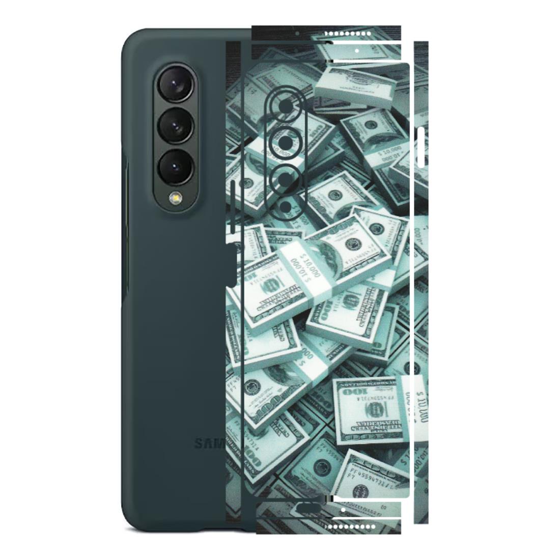 Samsung M/F/Note/Flip and C Phone Skins (All Models) - Hundred Dollar Bill - Matte Finish (M-162) Samsung Galaxy Z Fold 3