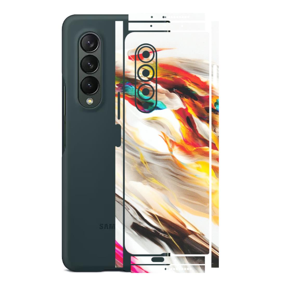 Samsung M/F/Note/Flip and C Phone Skins (All Models) - Acrylic Paint - Matte Finish (M-166) Samsung Galaxy Z Fold 3
