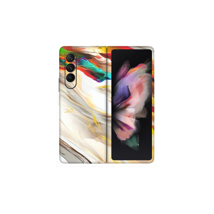 Samsung M/F/Note/Flip and C Phone Skins (All Models) - Acrylic Paint - Matte Finish (M-166) Samsung Galaxy Z Fold 3