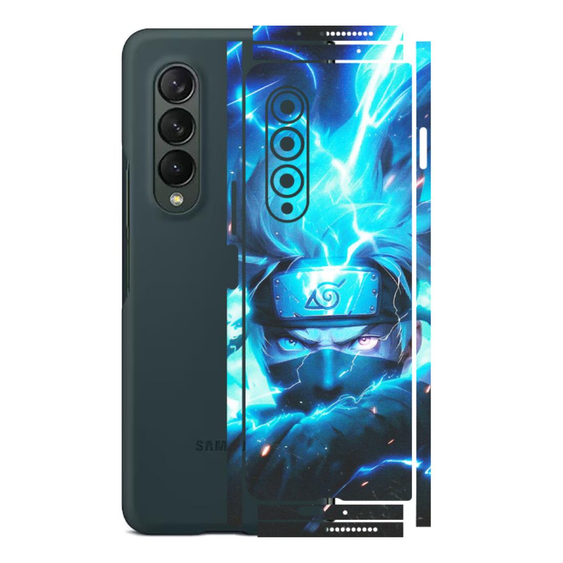 Samsung M/F/Note/Flip and C Phone Skins (All Models) - Naruto Storming Rage - Matte Finish (M-171) Samsung Galaxy Z Fold 3