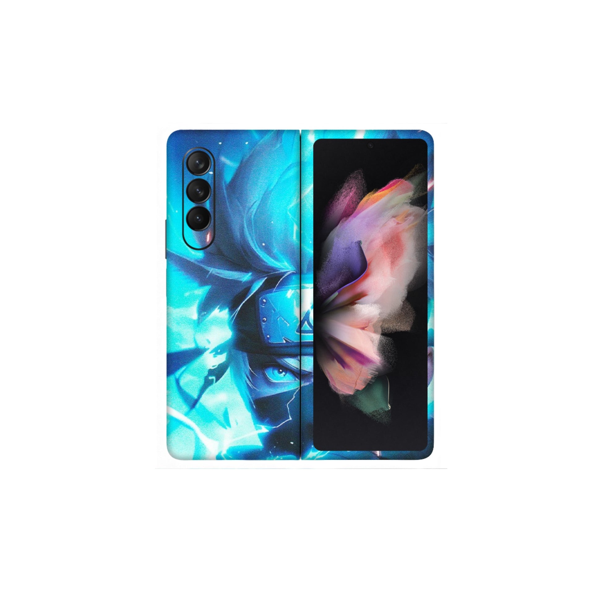 Samsung M/F/Note/Flip and C Phone Skins (All Models) - Naruto Storming Rage - Matte Finish (M-171) Samsung Galaxy Z Fold 3
