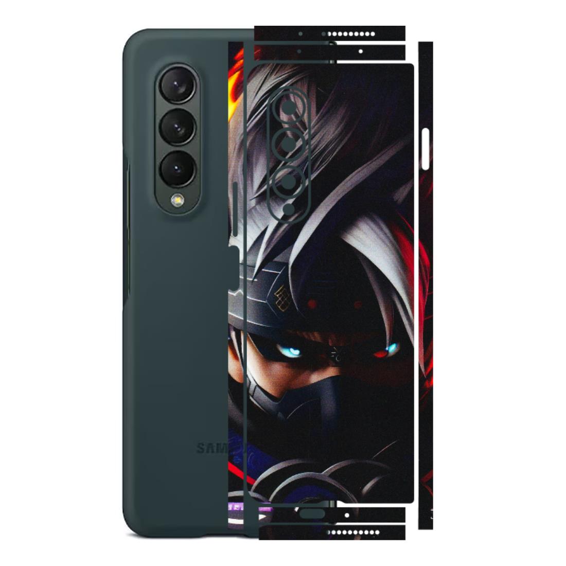 Samsung M/F/Note/Flip and C Phone Skins (All Models) - Nennya Naruto Anime - Matte Finish (M-174) Samsung Galaxy Z Fold 3