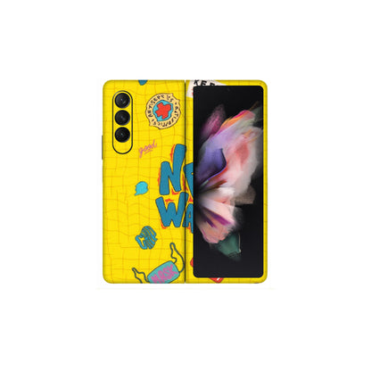 Samsung M/F/Note/Flip and C Phone Skins (All Models) - New Wave Life - Matte Finish (M-17) Samsung Galaxy Z Fold 3