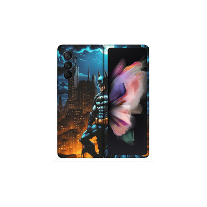 Samsung M/F/Note/Flip and C Phone Skins (All Models) - Batman Arkham City - Matte Finish (M-01) Samsung Galaxy Z Fold 3