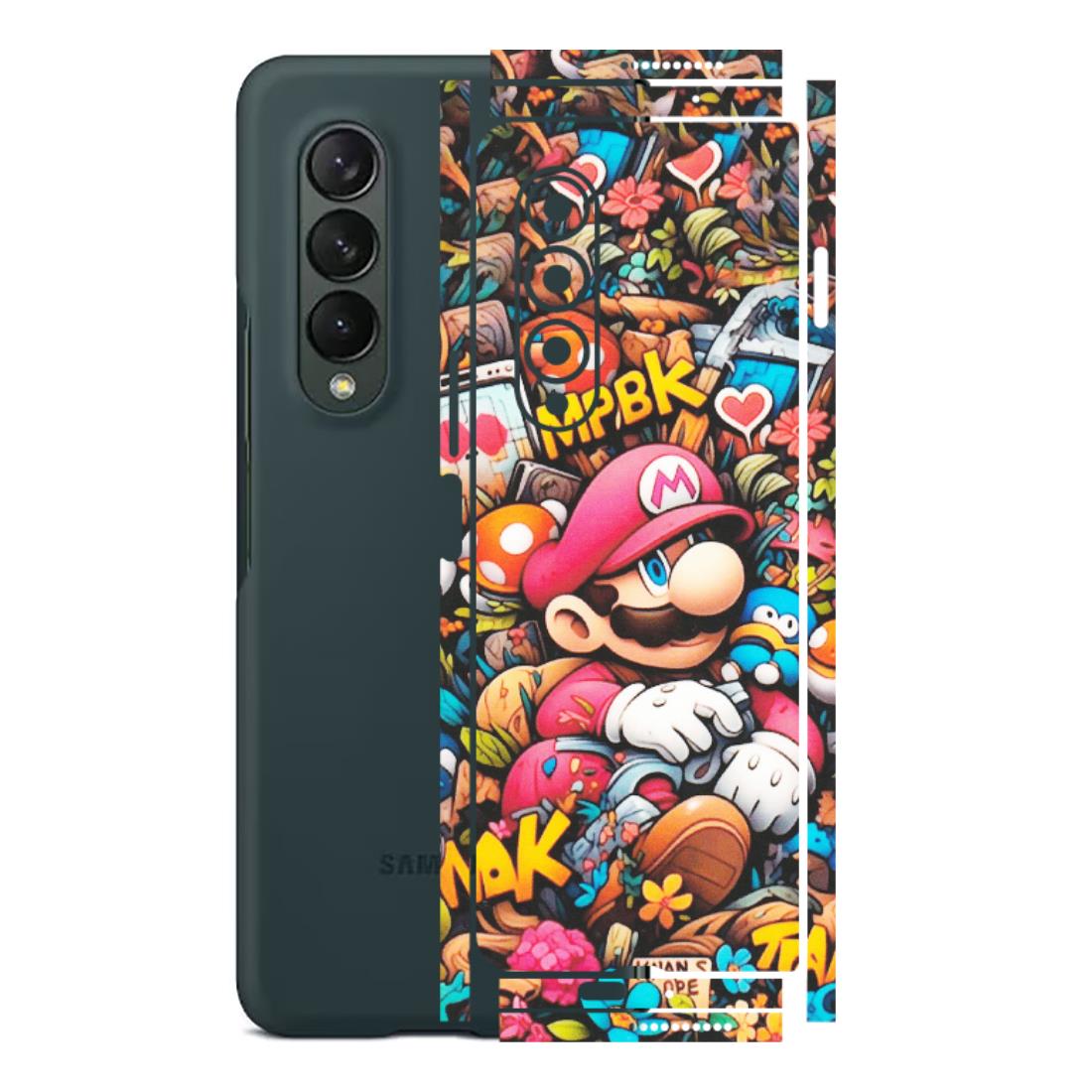 Samsung M/F/Note/Flip and C Phone Skins (All Models) - BMW Logo Performance - Matte Finish (M-27) Samsung Galaxy Z Fold 3