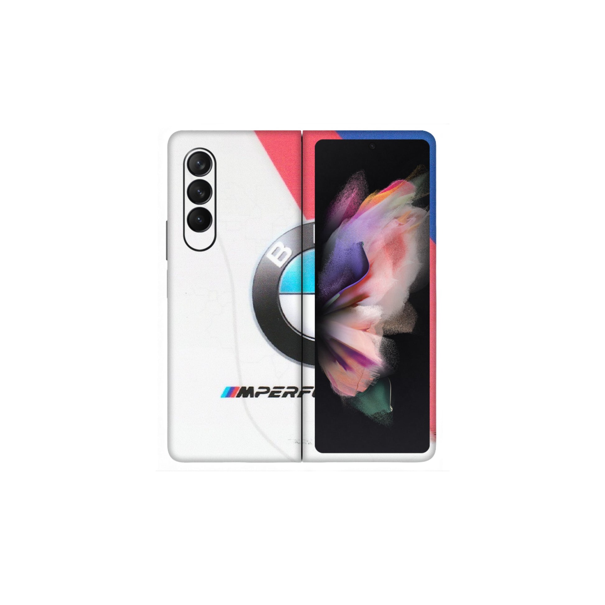 Samsung M/F/Note/Flip and C Phone Skins (All Models) - BMW Logo Performance - Matte Finish (M-27) Samsung Galaxy Z Fold 3