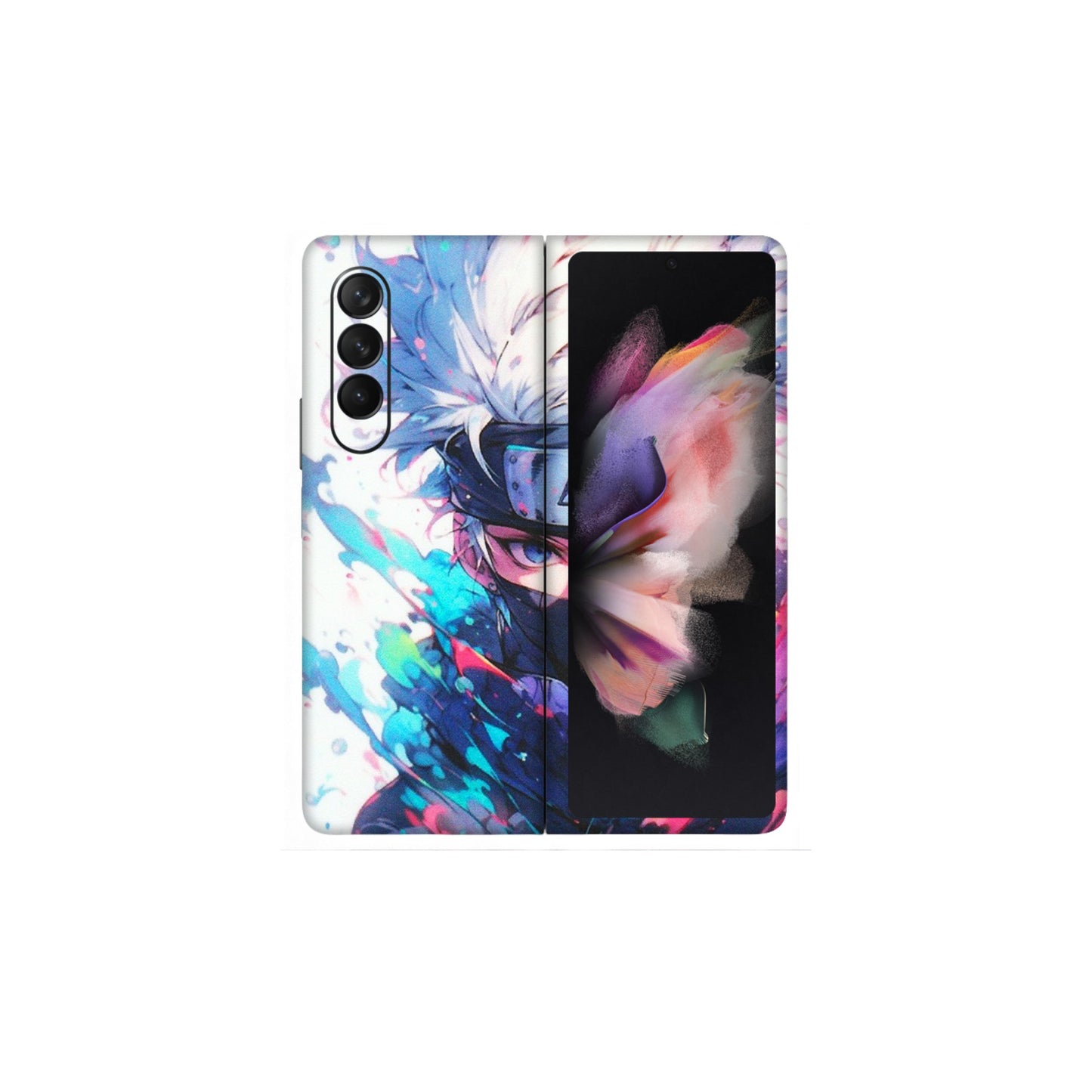 Samsung M/F/Note/Flip and C Phone Skins (All Models) - Naruto Face Mask - Matte Finish (M-03) Samsung Galaxy Z Fold 3