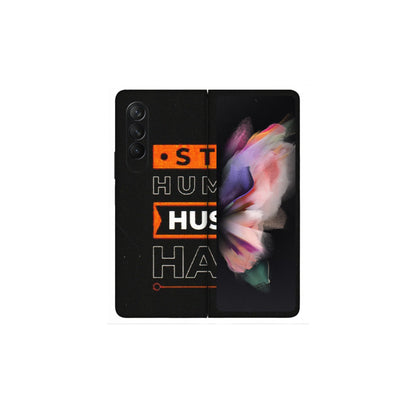 Samsung M/F/Note/Flip and C Phone Skins (All Models) - Stay Humble Stay Hard - Matte Finish (M-48) Samsung Galaxy Z Fold 3