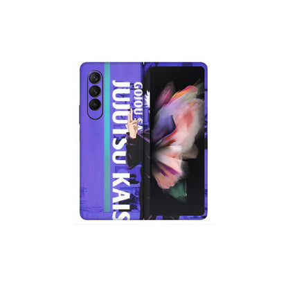 Samsung M/F/Note/Flip and C Phone Skins (All Models) - Jujutsu Kaisen Gojo - Matte Finish (M-05) Samsung Galaxy Z Fold 3
