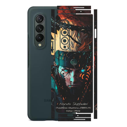 Samsung M/F/Note/Flip and C Phone Skins (All Models) - Naruto Shippuden - Matte Finish (M-76) Samsung Galaxy Z Fold 3