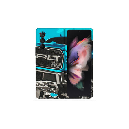 Samsung M/F/Note/Flip and C Phone Skins (All Models) - Off Roading Lover - Matte Finish (M-95) Samsung Galaxy Z Fold 3