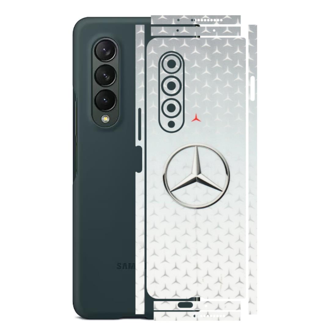 Samsung M/F/Note/Flip and C Phone Skins (All Models) - Mercedes Benz - Transparent Finish (T-10) Samsung Galaxy Z Fold 3
