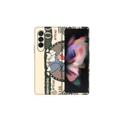 Samsung M/F/Note/Flip and C Phone Skins (All Models) - One Hundred Dollar Tom - Transparent Finish (T-16) Samsung Galaxy Z Fold 3