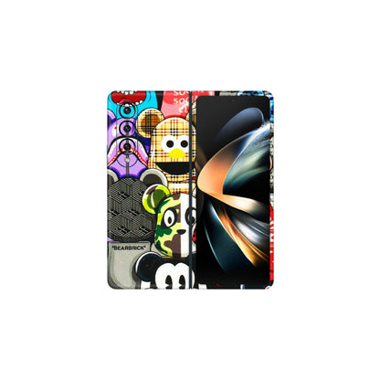 Samsung M/F/Note/Flip and C Phone Skins (All Models) - More Mickey Mouses - 3D Embossed Finish (L-118) Samsung Galaxy Z Fold 4