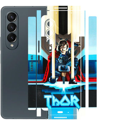 Samsung M/F/Note/Flip and C Phone Skins (All Models) - Thor - 3D Embossed Finish (L-137) Samsung Galaxy Z Fold 4