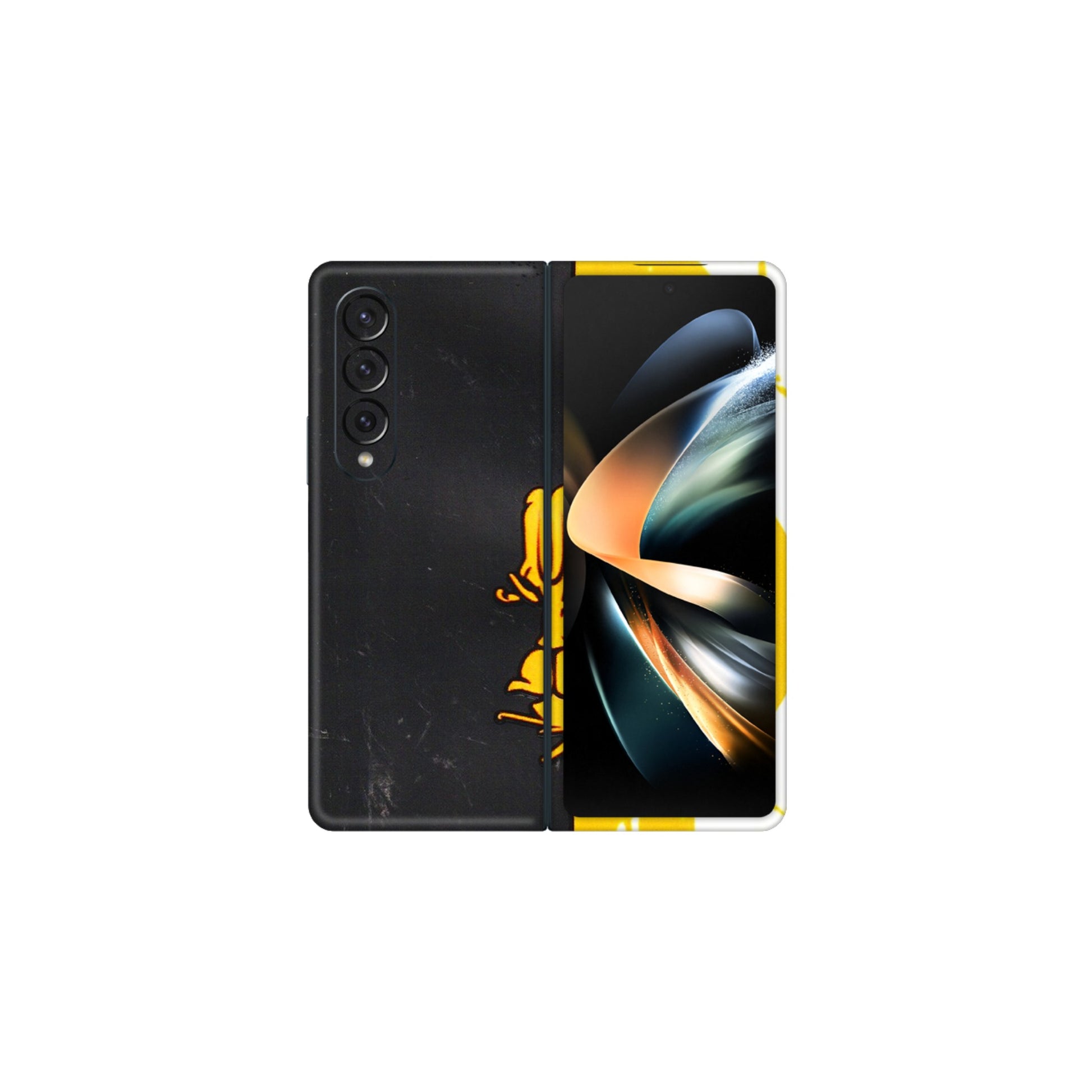 Samsung M/F/Note/Flip and C Phone Skins (All Models) - Bajrangbali - 3D Embossed Finish (L-151) Samsung Galaxy Z Fold 4