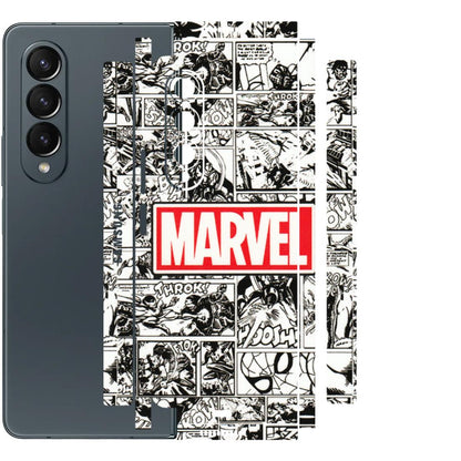 Samsung M/F/Note/Flip and C Phone Skins (All Models) - Marvel Comic - 3D Embossed Finish (L-171) Samsung Galaxy Z Fold 4