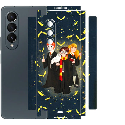 Samsung M/F/Note/Flip and C Phone Skins (All Models) - Harry Potter - 3D Embossed Finish (L-183) Samsung Galaxy Z Fold 4