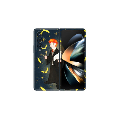 Samsung M/F/Note/Flip and C Phone Skins (All Models) - Harry Potter - 3D Embossed Finish (L-183) Samsung Galaxy Z Fold 4