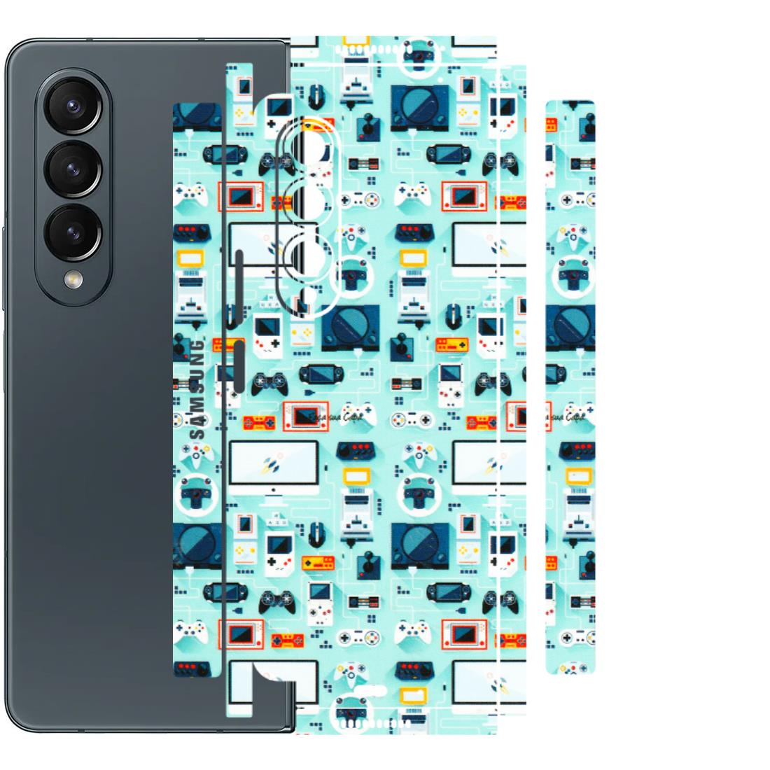 Samsung M/F/Note/Flip and C Phone Skins (All Models) - Gadgets Doodle - 3D Embossed Finish (L-184) Samsung Galaxy Z Fold 4