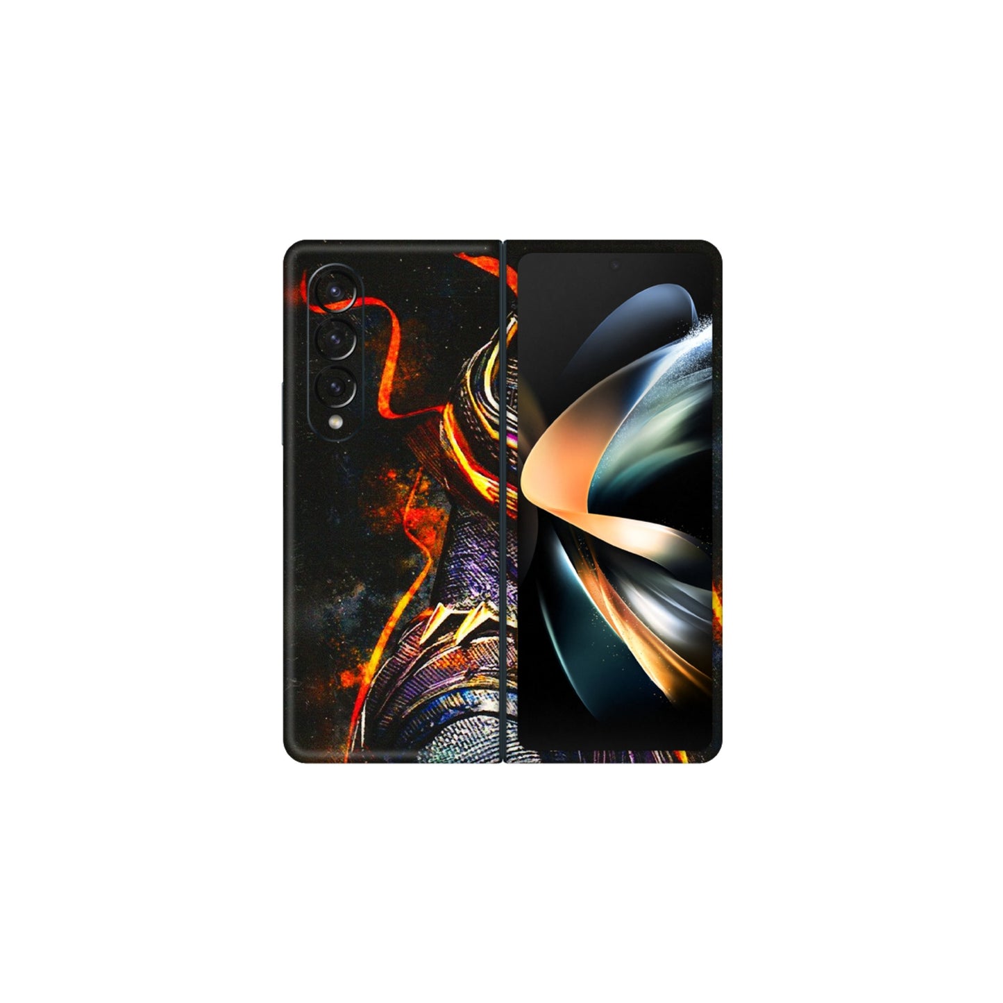 Samsung M/F/Note/Flip and C Phone Skins (All Models) - Black Panther - 3D Embossed Finish (L-190) Samsung Galaxy Z Fold 4
