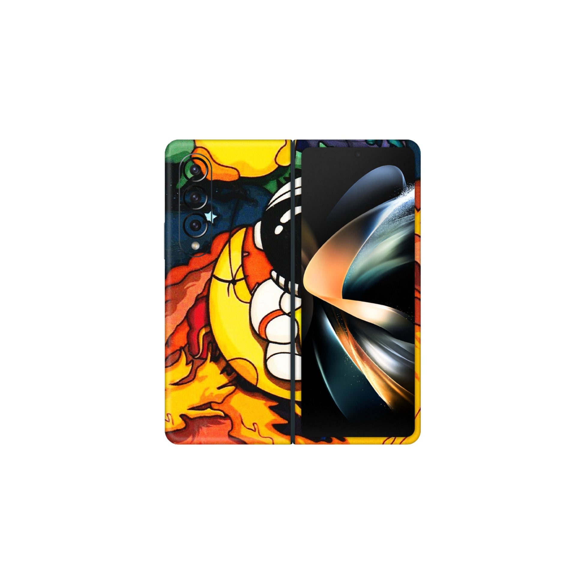 Samsung M/F/Note/Flip and C Phone Skins (All Models) - Baby Astronaut - 3D Embossed Finish (L-197) Samsung Galaxy Z Fold 4