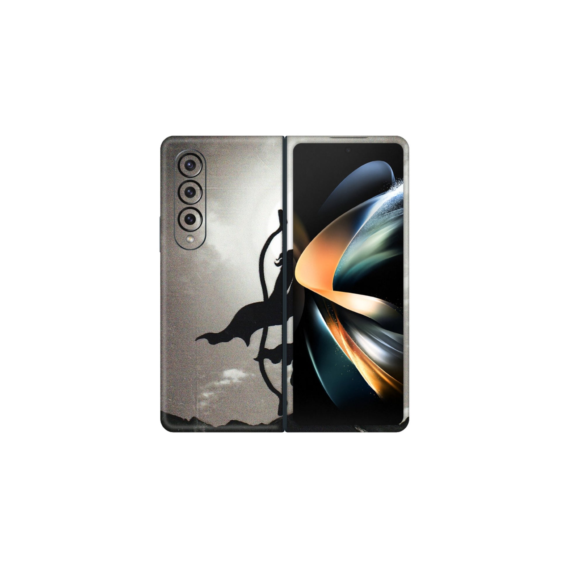 Samsung M/F/Note/Flip and C Phone Skins (All Models) - Jai Siya Ram - 3D Embossed Finish (L-200) Samsung Galaxy Z Fold 4