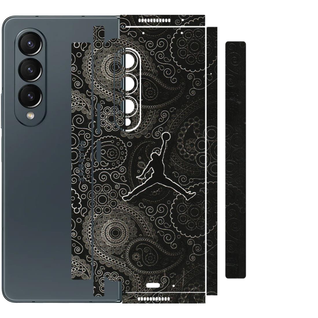 Samsung M/F/Note/Flip and C Phone Skins (All Models) - Basketball Player Artwork - 3D Embossed Finish (L-215) Samsung Galaxy Z Fold 4