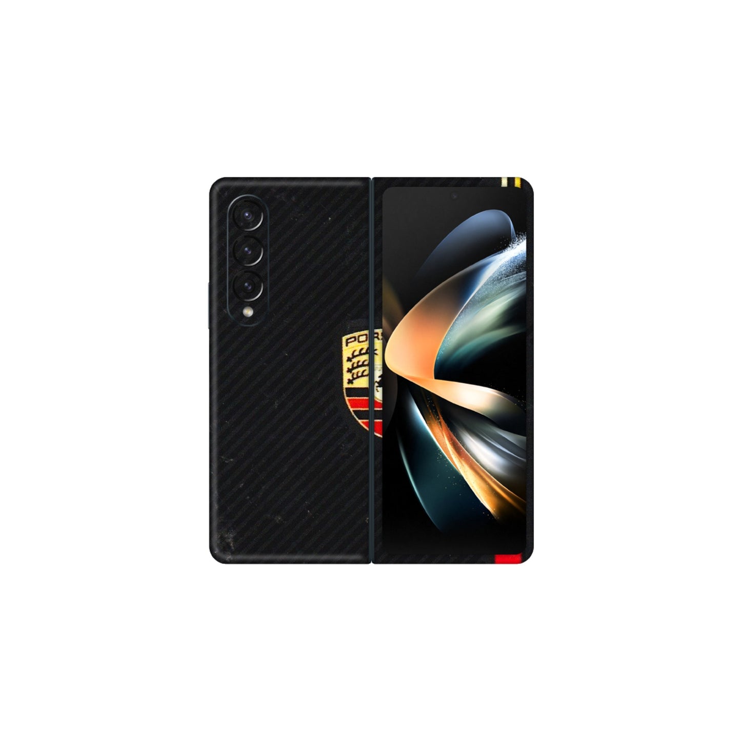 Samsung M/F/Note/Flip and C Phone Skins (All Models) - Premium Porsche - 3D Embossed Finish (L-225) Samsung Galaxy Z Fold 4