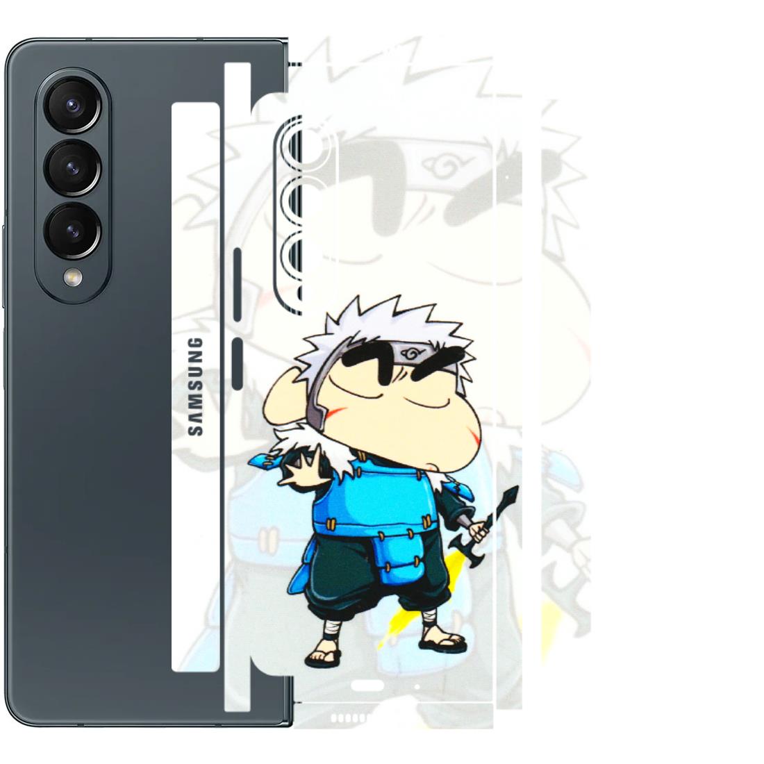 Samsung M/F/Note/Flip and C Phone Skins (All Models) - Angry Young Shinchan - 3D Embossed Finish (L-226) Samsung Galaxy Z Fold 4