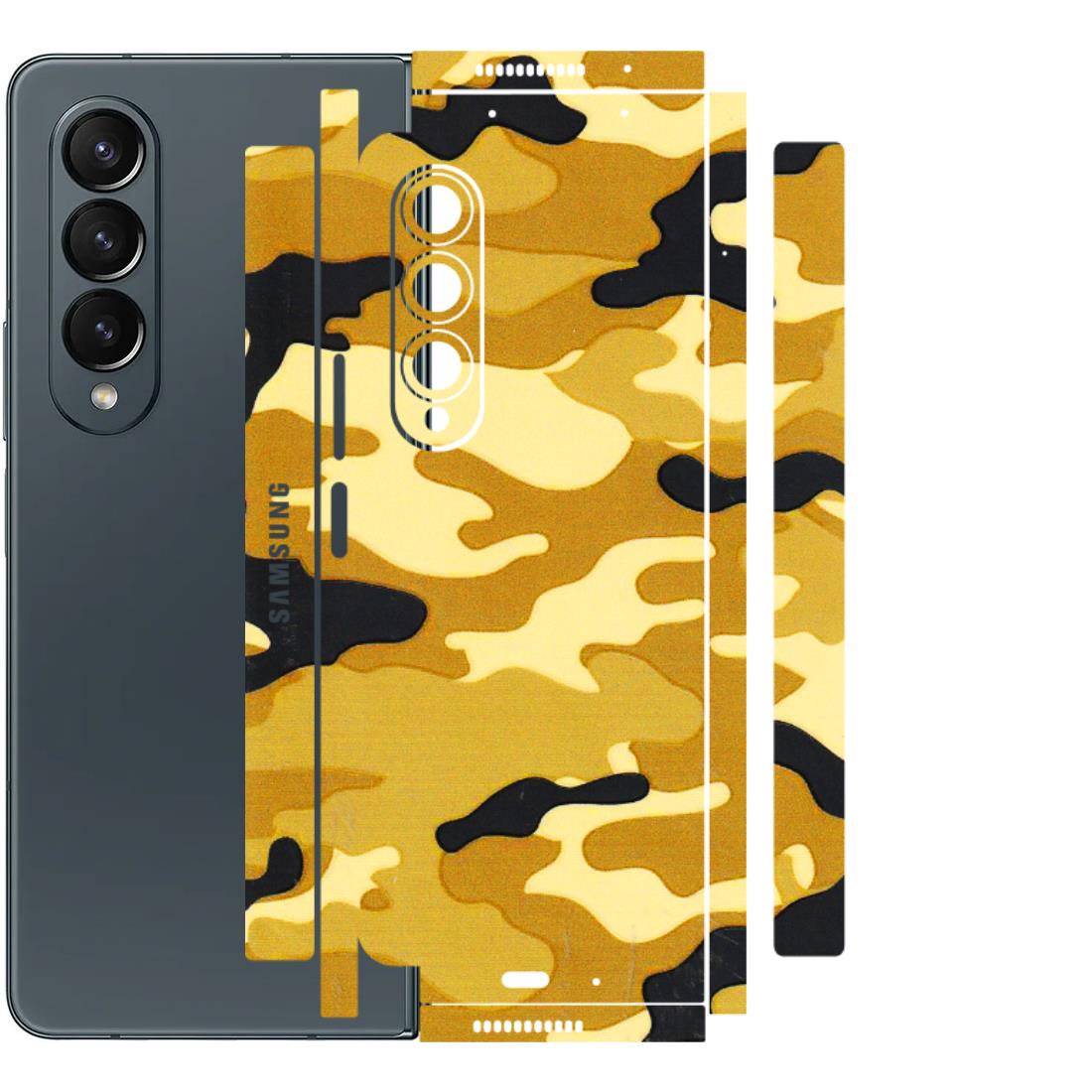 Samsung M/F/Note/Flip and C Phone Skins (All Models) - Indian Camo - 3D Embossed Finish (L-228) Samsung Galaxy Z Fold 4