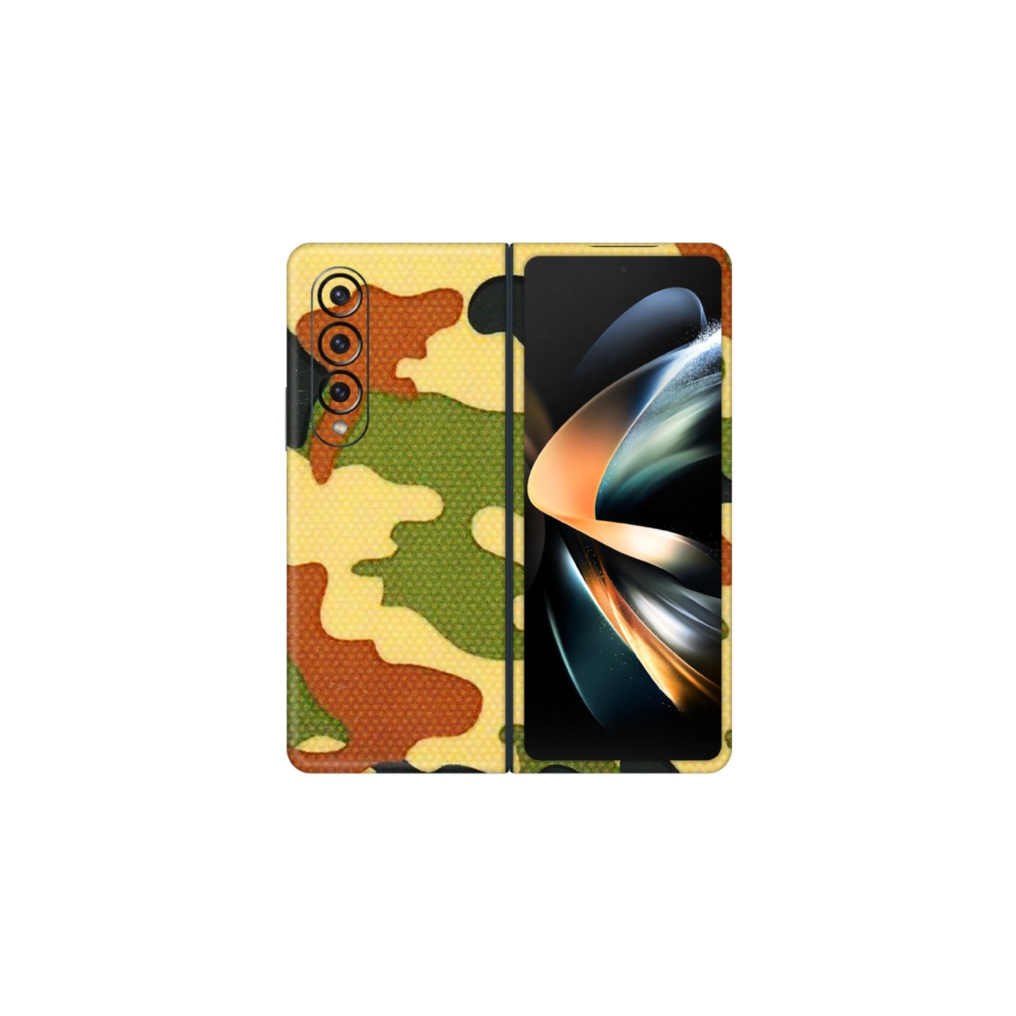 Samsung M/F/Note/Flip and C Phone Skins (All Models) - Indian Military - 3D Embossed Finish (L-234) Samsung Galaxy Z Fold 4